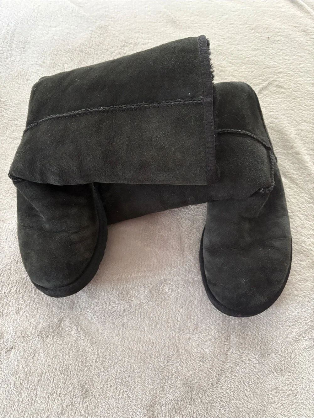 UGG Black Classic Tall Winter Boots